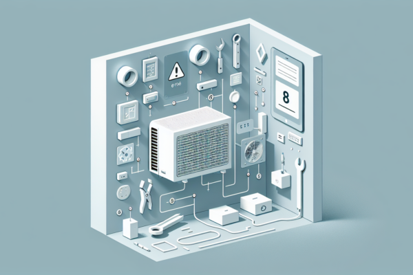 how to fix e8 error code window air conditioner