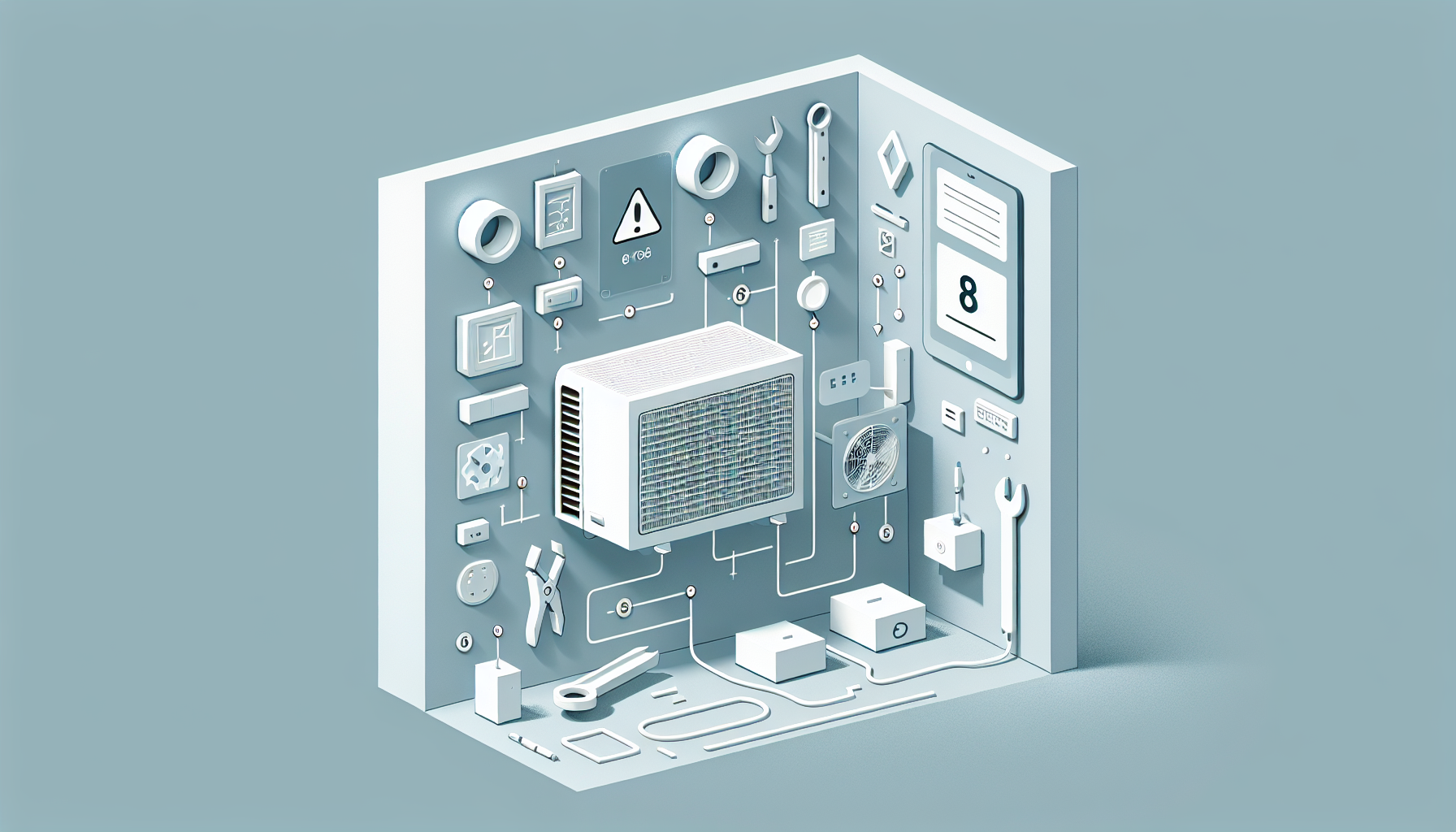 how to fix e8 error code window air conditioner