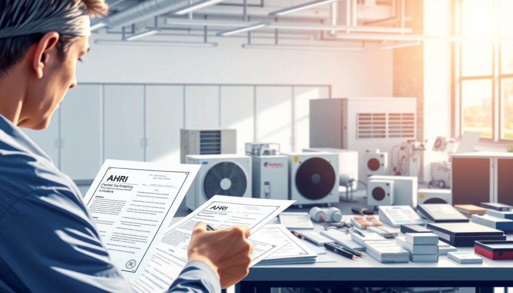 AHRI certification process