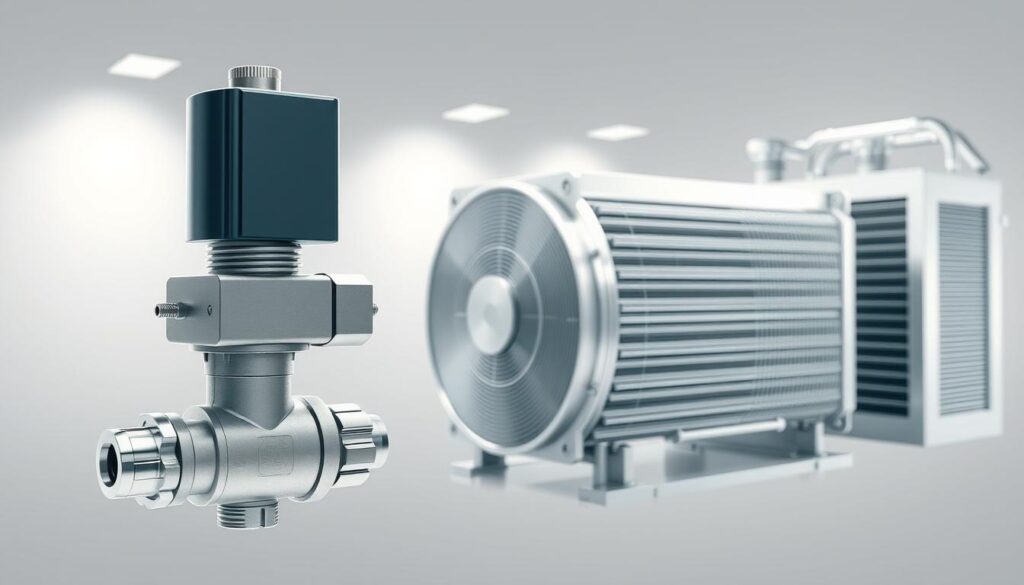 HVAC refrigeration system components