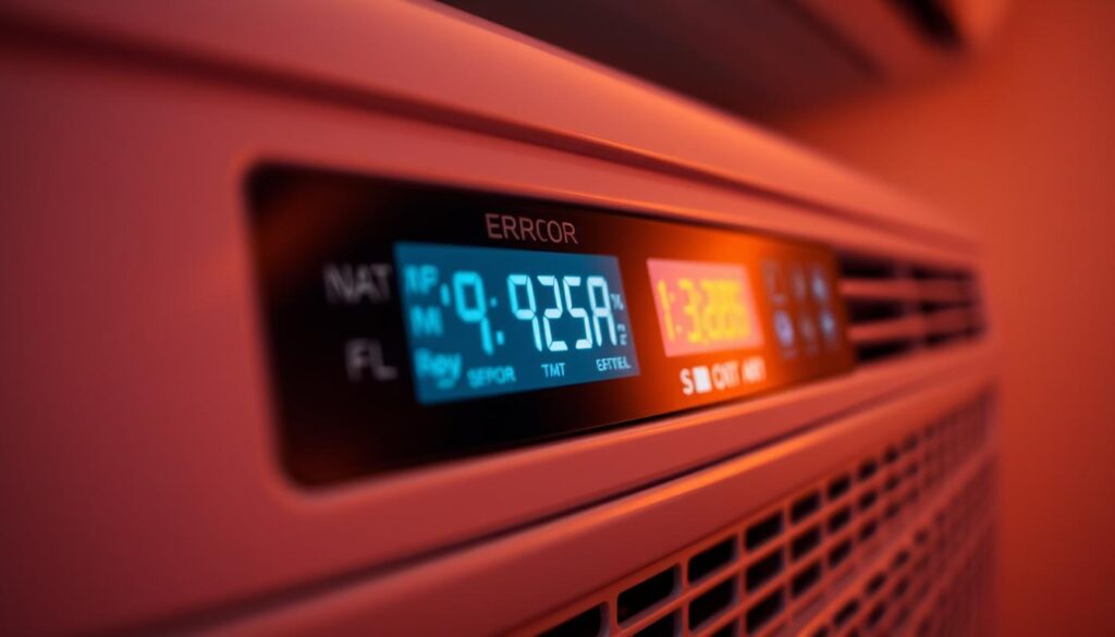 air conditioner error code