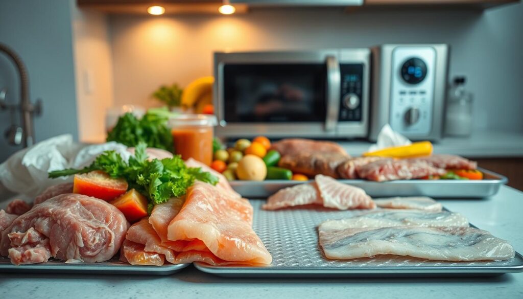 defrosting food tips for busy homes
