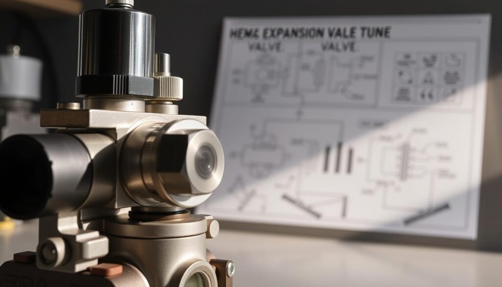 expansion valve adjustment