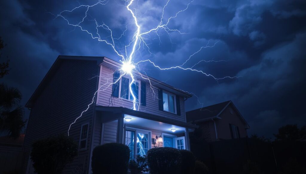 lightning strike impact on home electrical systems