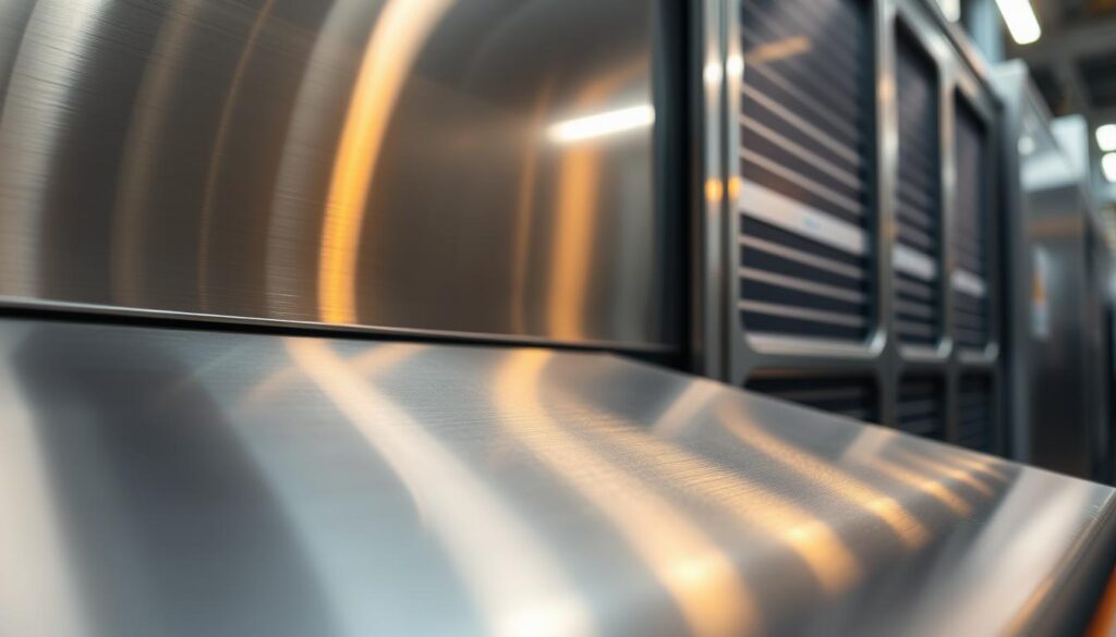 metal skins for refrigeration system