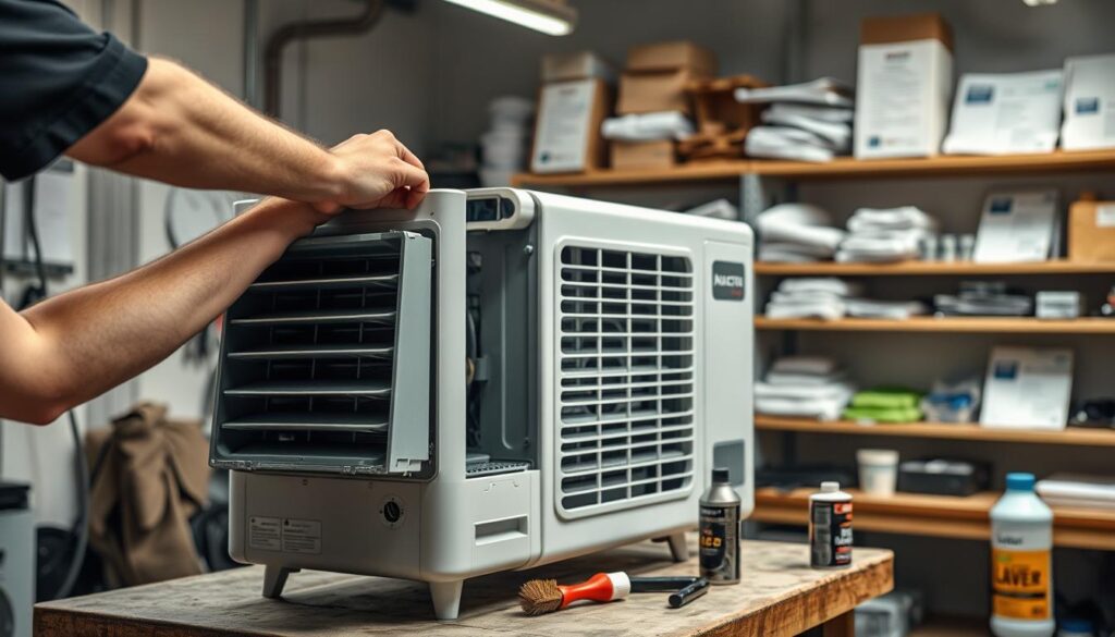 portable air conditioner maintenance