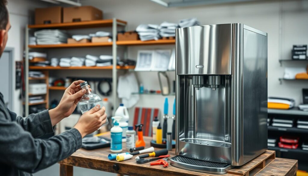 preventive maintenance for water dispensers