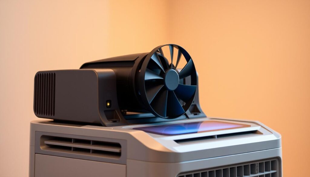 quiet cooling system