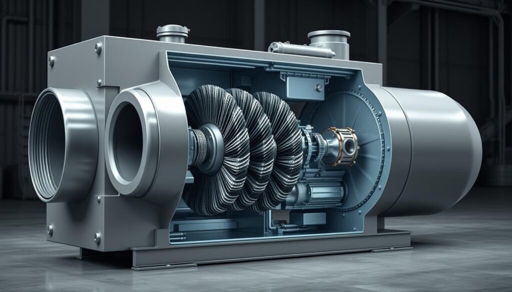 rotary screw air compressor operation