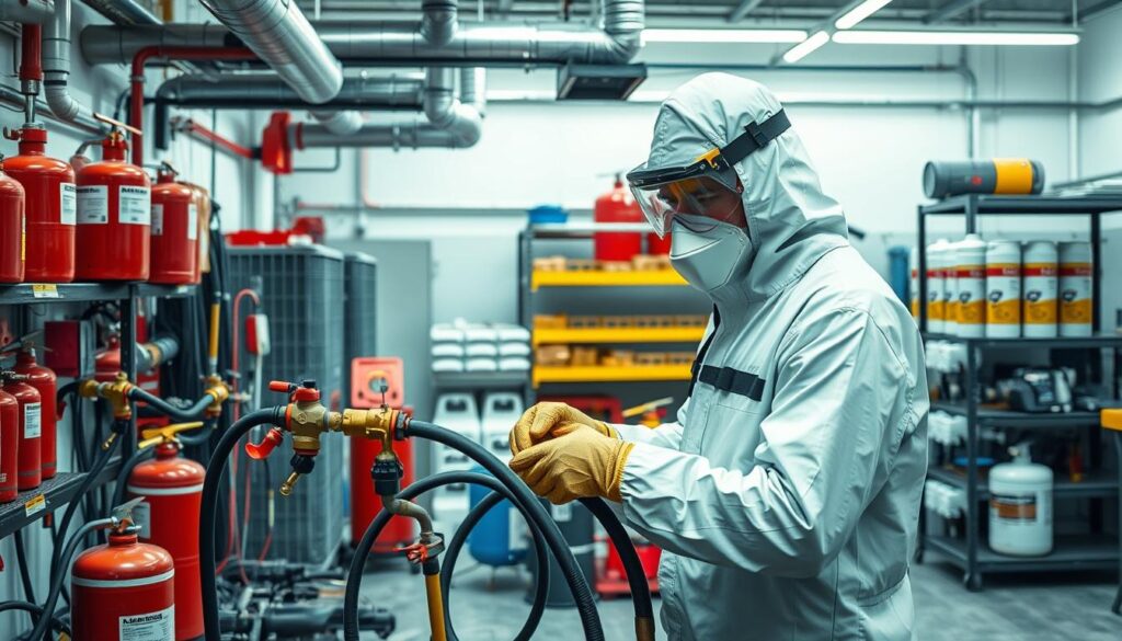 safety precautions for handling refrigerants