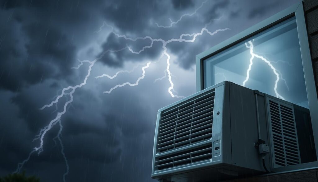 storm safety for cooling systems